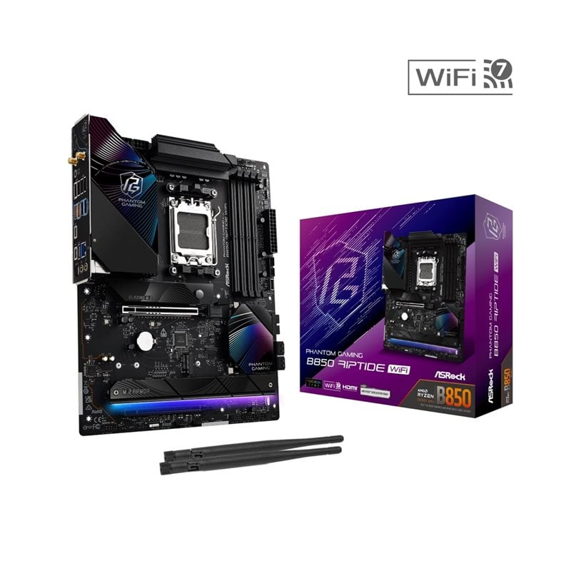 ASRock B850 Riptide WiFi, ATX-emolevy