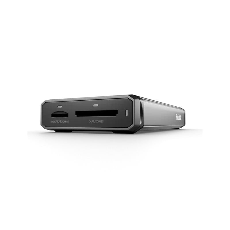 Sandisk PRO-READER SD Express Dual -kortinlukija, USB-C, harmaa