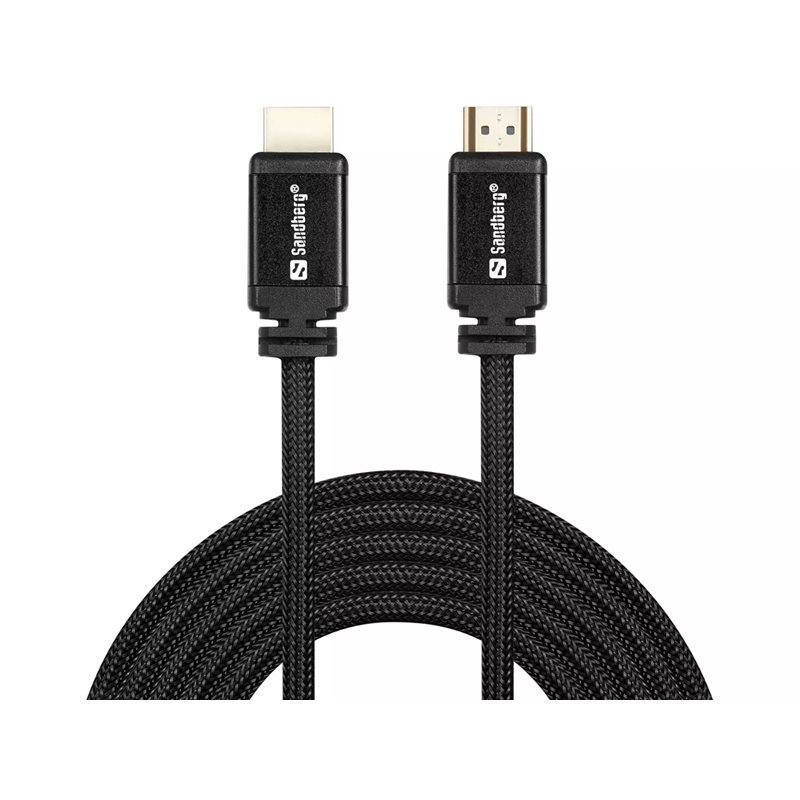 Sandberg 2.0 HDMI -näyttökaapeli, 3m, musta