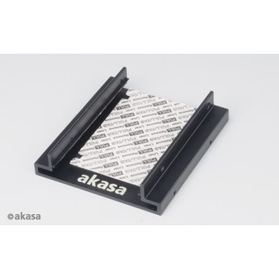 Akasa (Outlet) Asennusrauta 2.5" -> 3.5" paikkaan, musta