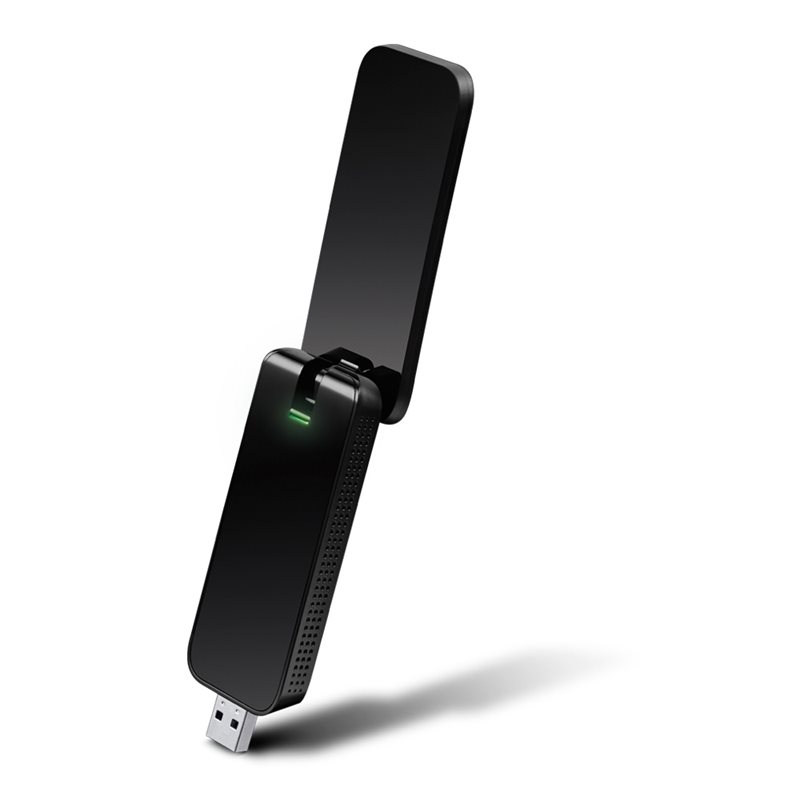 TP-Link Archer T4U, Dual Band AC1300 Wi‑Fi 5 -USB-sovitin, musta