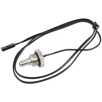 Aqua Computer Lämpötilasensori G1/4" kierteellä, hopea/musta