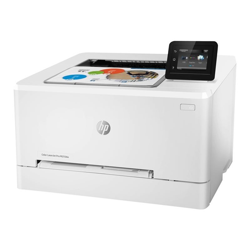 HP Color LaserJet Pro M255dw, värilasertulostin, A4, Duplex, valkoinen/musta