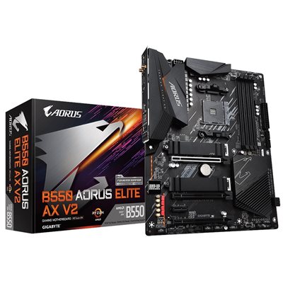 Gigabyte B550 AORUS ELITE AX V2, ATX-emolevy