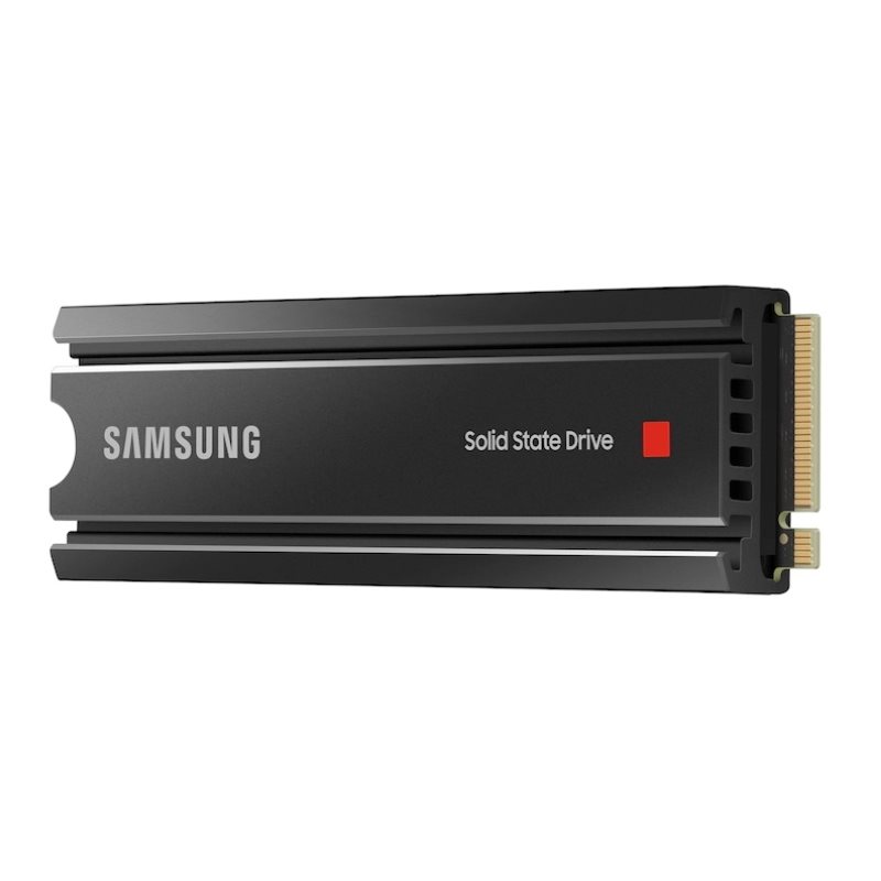 Samsung 2TB 980 PRO with Heatsink SSD-levy, M.2 2280, PCIe 4.0, NVMe, 7000/5100 MB/s