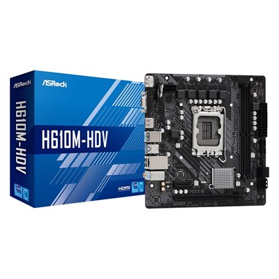 ASRock H610M-HDV, mATX-emolevy