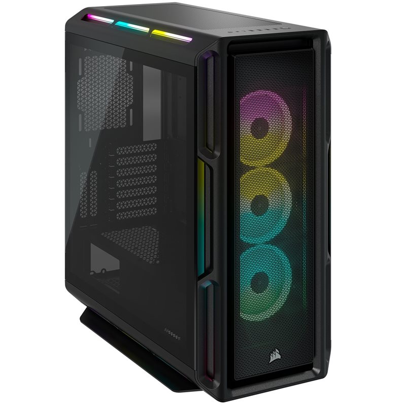 Corsair iCUE 5000T RGB, ikkunallinen miditornikotelo, musta - Kuva 2