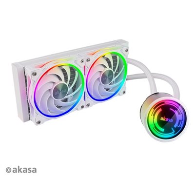 Akasa SOHO 240 Dawn Edition, 240mm AIO prosessorille, valkoinen