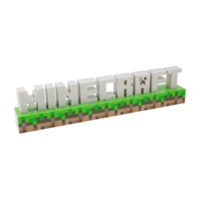 Paladone Minecraft Logo Light