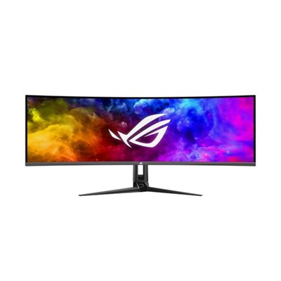 Asus 49" ROG Swift OLED PG49WCD, kaareva 144Hz QD-OLED -pelimonitori, musta