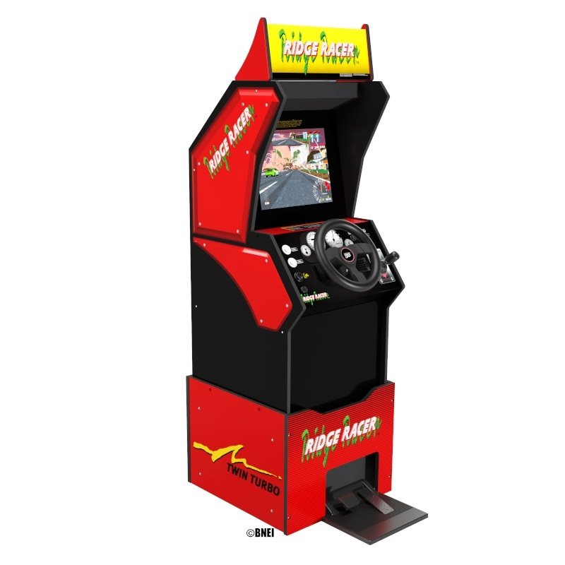 Arcade1Up Ridge Racer Arcade Machine -pelikabinetti