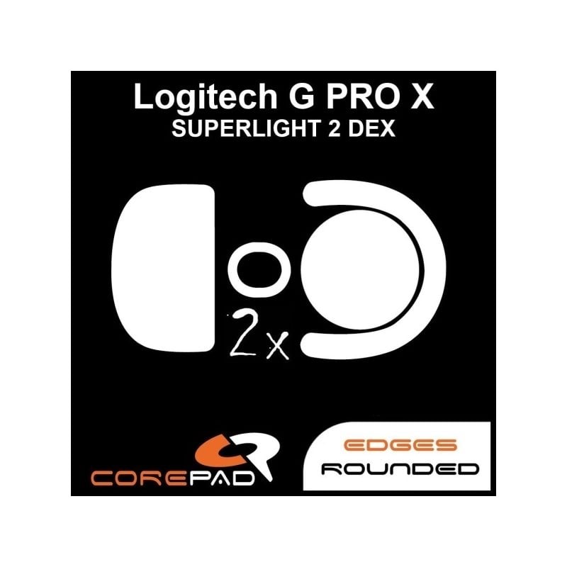 Corepad Skatez -hiiritassut, PRO Logitech G PRO X SUPERLIGHT 2 DEX