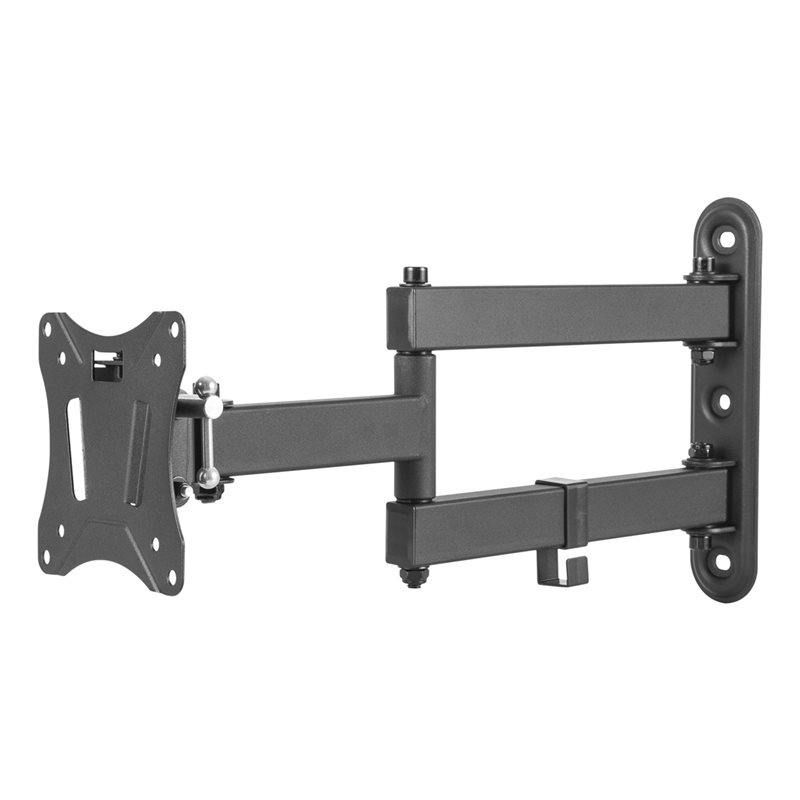 Deltaco 13-27" OFFICE Wall mount, seinäteline näytölle, musta