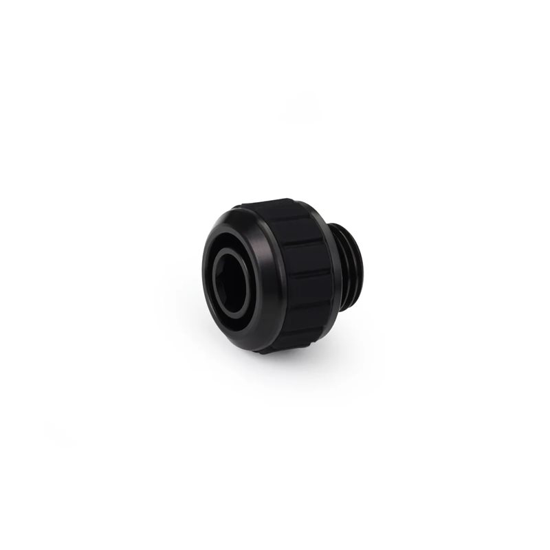 Alphacool Apex Grip SoftTube Fitting -ruuviliitin, 13/10mm, G1/4, musta