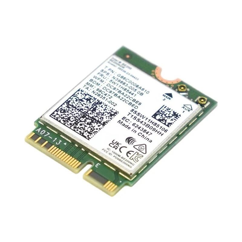 Intel AX201, Dual Band AX3000 Wi‑Fi 6 -M.2-moduuli, Bluetooth, M.2 2230 (CNVio2), ei vPro