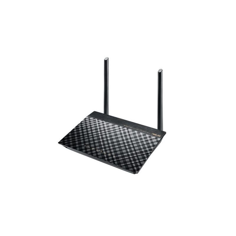 Asus DSL-N16, 300Mbps Wi-Fi VDSL/ADSL -modeemi/reititin, musta