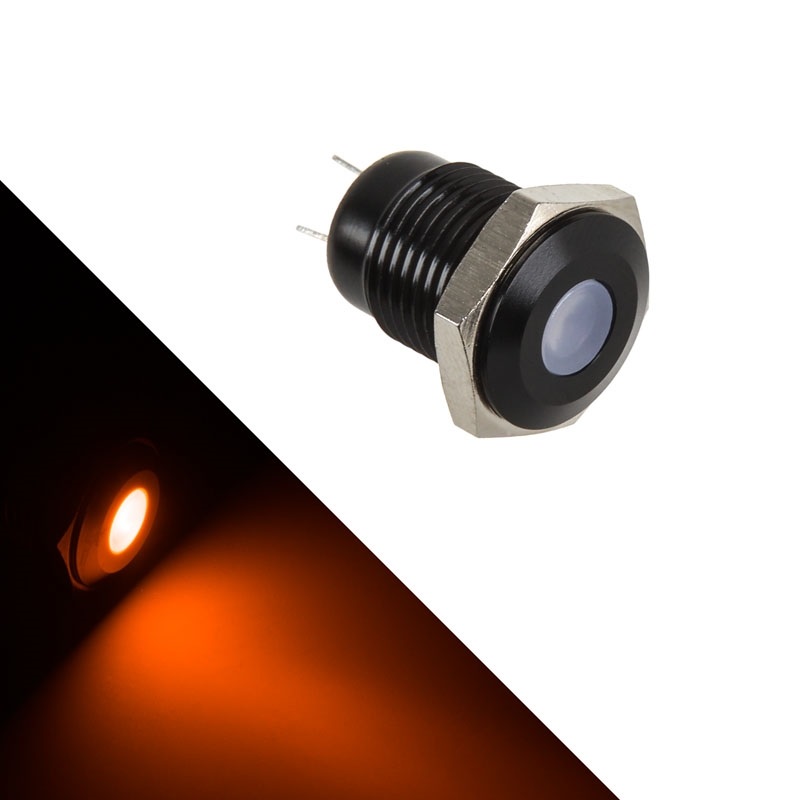 Lamptron Vandalproof LED-valoyksikkö, oranssi/musta