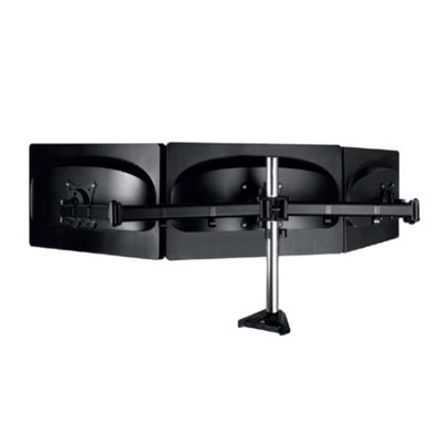 ARCTIC Z3 Pro (Gen 3) -monitorivarsi kolmelle monitorille, musta (Tarjous! Norm. 86,90€)