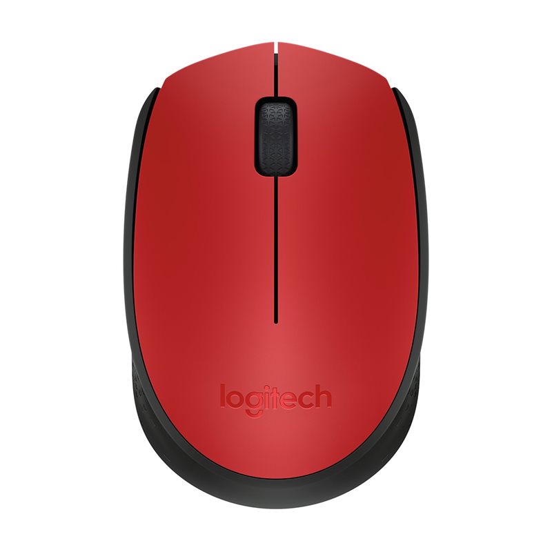 Logitech M171 Wireless Mouse, langaton hiiri, punainen