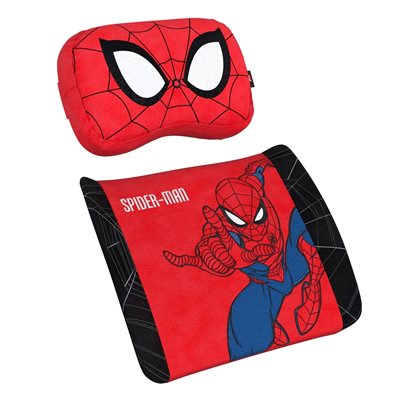 noblechairs Memory Foam Pillow Set - Spider-Man Edition, tyynysarja noblechairs -pelituoleille