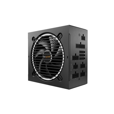 be quiet! 850W Pure Power 12 M, ATX-virtalähde, PCIe 5.0, 80 Plus Gold, musta