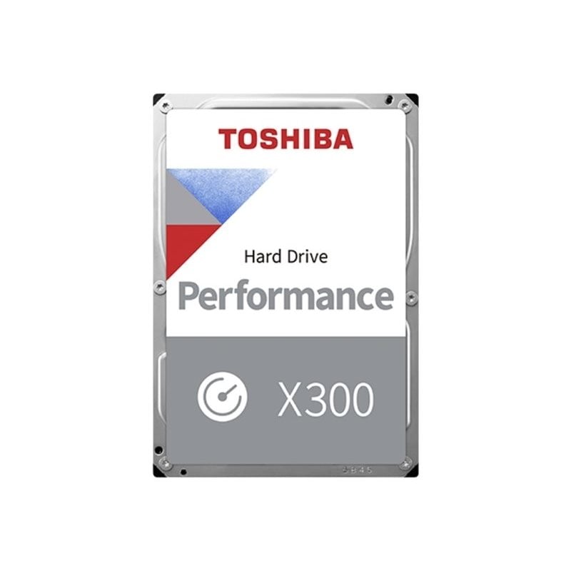 Toshiba 6TB X300 Performance, 3.5" sisäinen kiintolevy, SATA III, 7200rpm, 256MB, Bulk