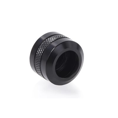 Alphacool Eiszapfen PRO 13mm HardTube fitting G1/4 - Deep Black -putkiliitin