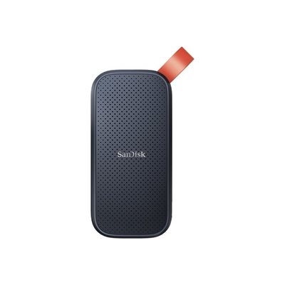 Sandisk 1TB Portable SSD, ulkoinen SSD-levy, USB 3.2 Gen 2, musta