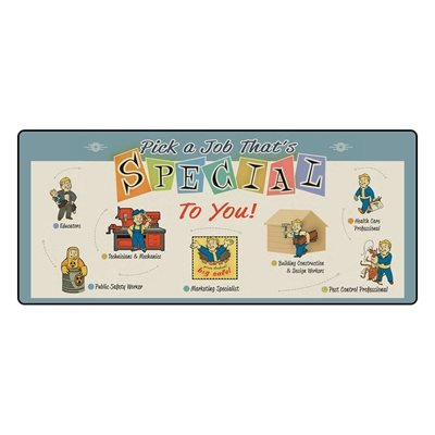 DEVplus Fallout XXL Mousepad Special