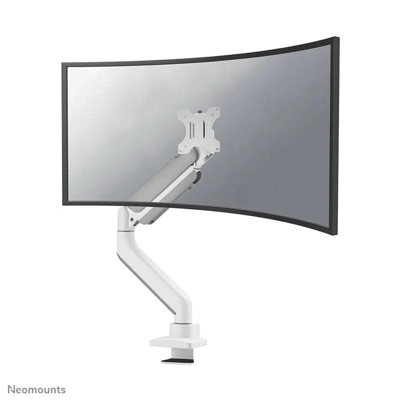 Neomounts by Newstar 17-49" NEXT Core Desk Mount 1 Ultra Wide Curved Screen, -pöytäteline näytölle, valkoinen