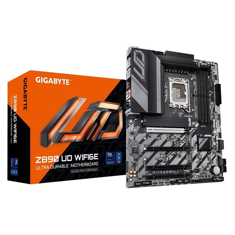 Gigabyte Z890 UD WIFI6E, ATX-emolevy