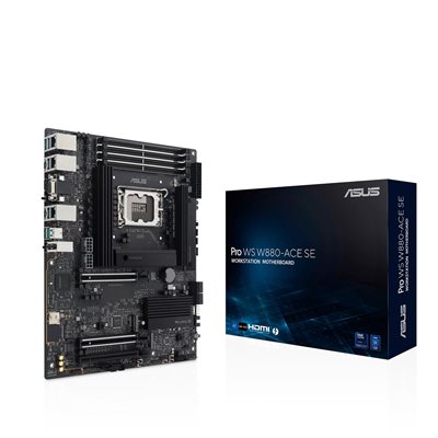 Asus Pro WS W880-ACE SE, ATX-emolevy