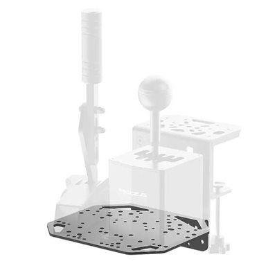 MOZA Racing Universal Mounting Plate, kytkimelle ja käsijarrulle, musta