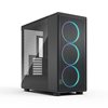 Fractal Design Epoch XL Black TG RGB Light Tint, ikkunallinen miditornikotelo, musta