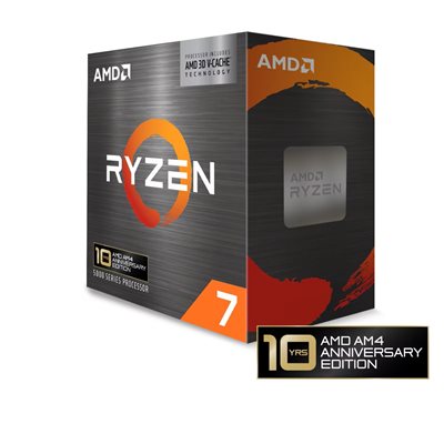 AMD Ryzen 7 5800X3D 10th Anniversary Edition, AM4, 3.4 GHz, 8-Core