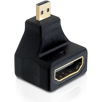 DeLock HDMI High Speed with Ethernet sovitin, Micro HDMI u - HDMI n