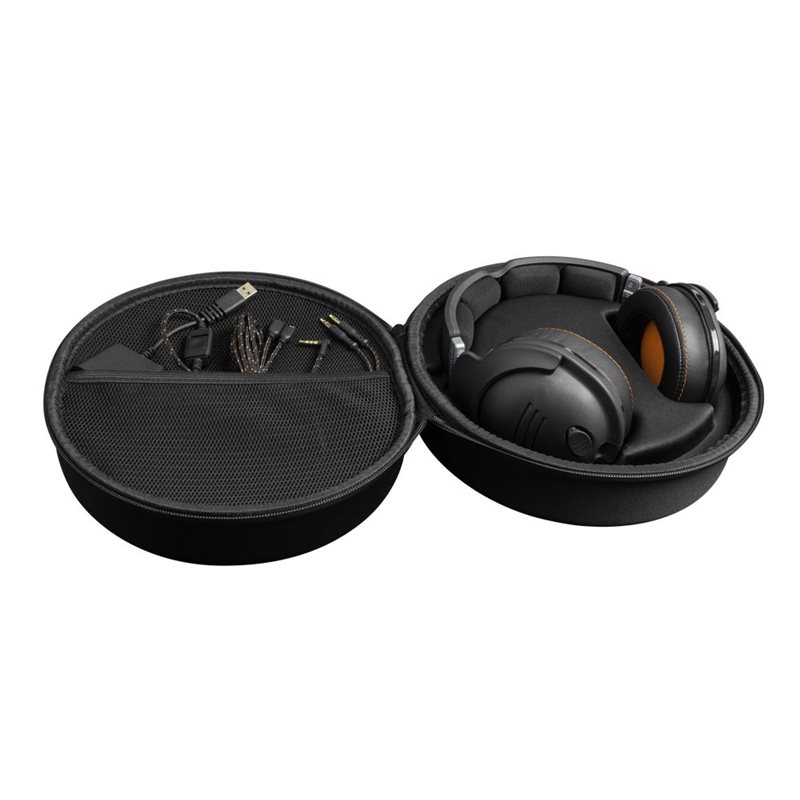 SteelSeries 9H kuulokkeiden suojakotelo, musta (Poistotuote! Norm. 9,90€)