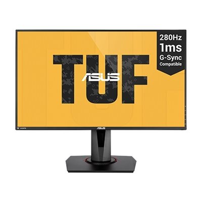Asus 27" TUF Gaming VG279QM, 280Hz (OC) Full HD -pelimonitori, musta