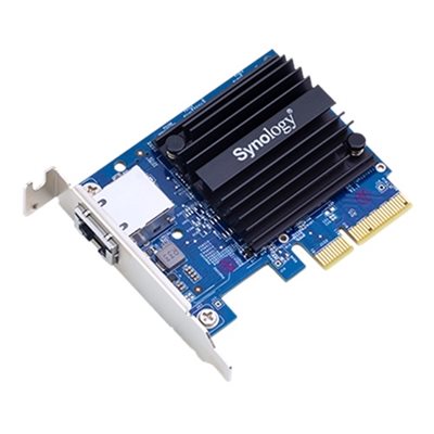 Synology E10G18-T1, 1-porttinen 10GBASE-T/NBASE-T -lisäkortti, PCIe 3.0 x4