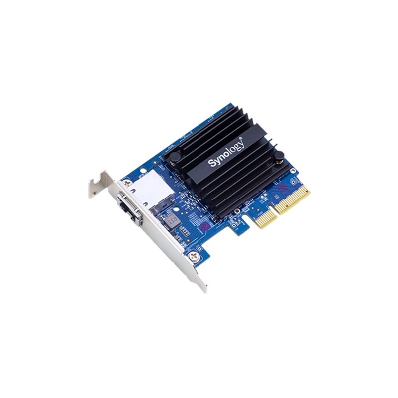 Synology E10G18-T1, 1-porttinen 10GBASE-T/NBASE-T -lisäkortti, PCIe 3.0 x4