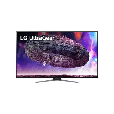 LG 47,5" UltraGear OLED 48GQ900-B, 120Hz 4K UHD -pelimonitori, musta/harmaa