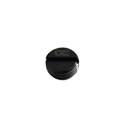 Alphacool Eiszapfen screw plug V.2 G1/4 - Deep Black