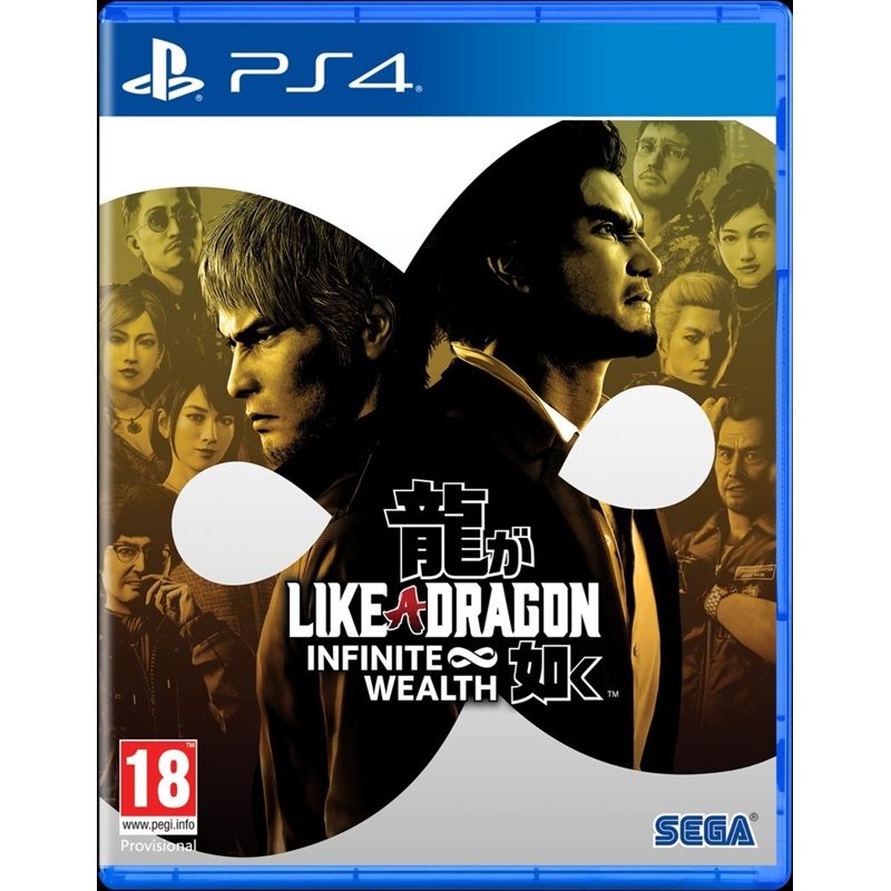 Sega Like a Dragon: Infinite Wealth (PS4, K-18!)