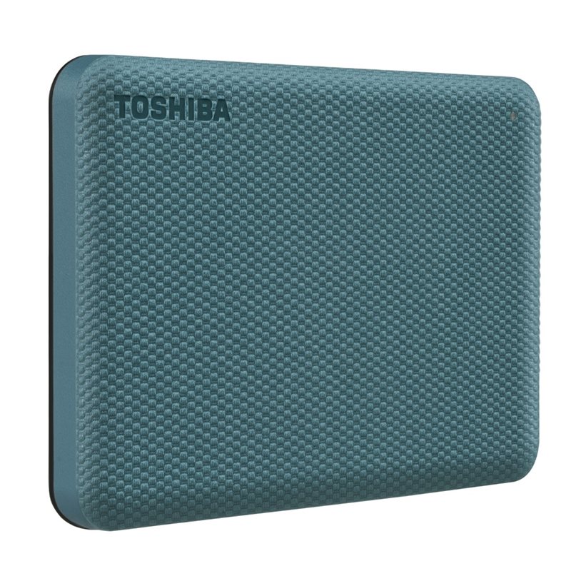 Toshiba 4TB Canvio Advance, ulkoinen 2.5" kiintolevy, USB 3.2 Gen 1, vihreä