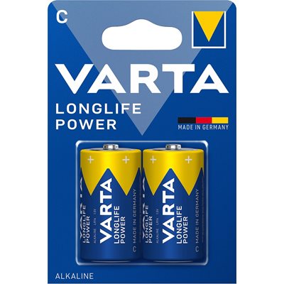 Varta C/LR14 Longlife Power -paristo, 2kpl