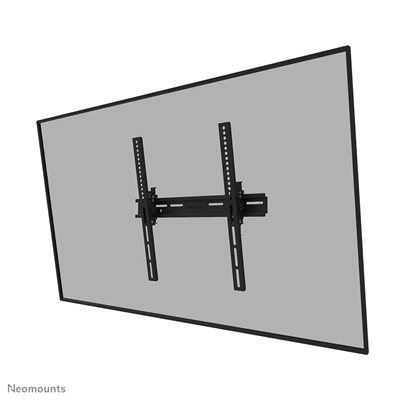 Neomounts 32-65" Tiltable Wall Mount, -seinäteline näytölle, kallistettava, musta