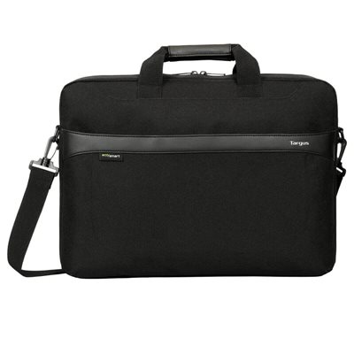 Targus 13-14" GeoLite EcoSmart Slim Brief, kannettavan tietokoneen laukku, musta