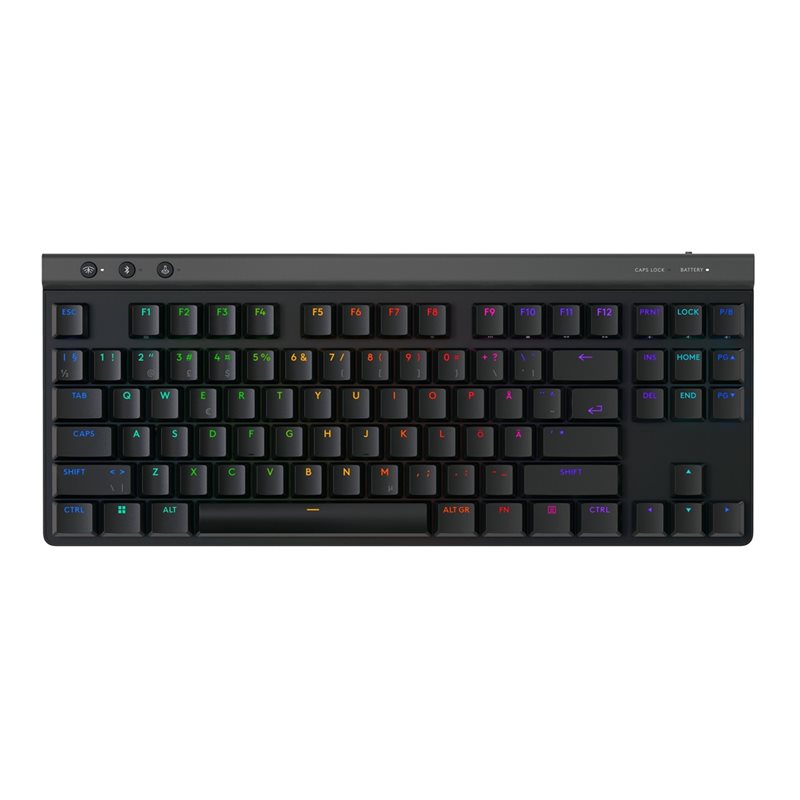 Logitech (Outlet) G515 Lightspeed TKL -langaton pelinäppäimistö, Linear, musta