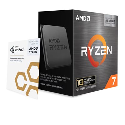 AMD Ryzen 7 5800X3D 10th Anniversary Edition, AM4, 3.4 GHz, 8-Core