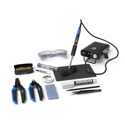 iFixit FixHub Soldering Toolkit, juotostyökalusarja, musta/sininen